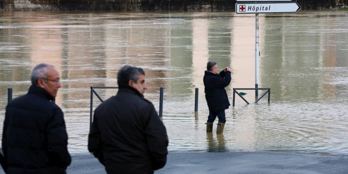 Image d'illustration pour Inondations majeures dans le Sud-Ouest du 24 janvier au 6 février
