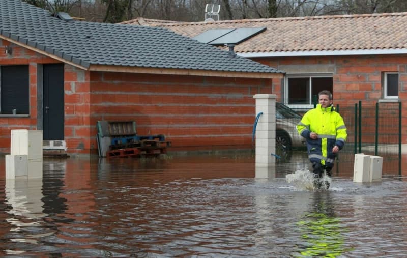 Image d'illustration pour Inondations majeures dans le Sud-Ouest du 24 janvier au 6 février