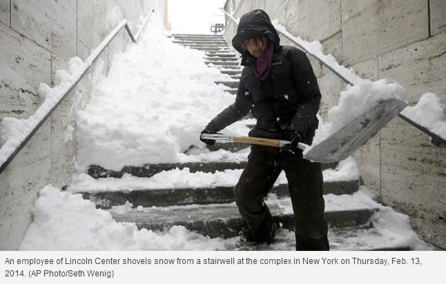 Image d'illustration pour Tempête de neige et de pluies verglaçantes sur l'Est des Etats-Unis