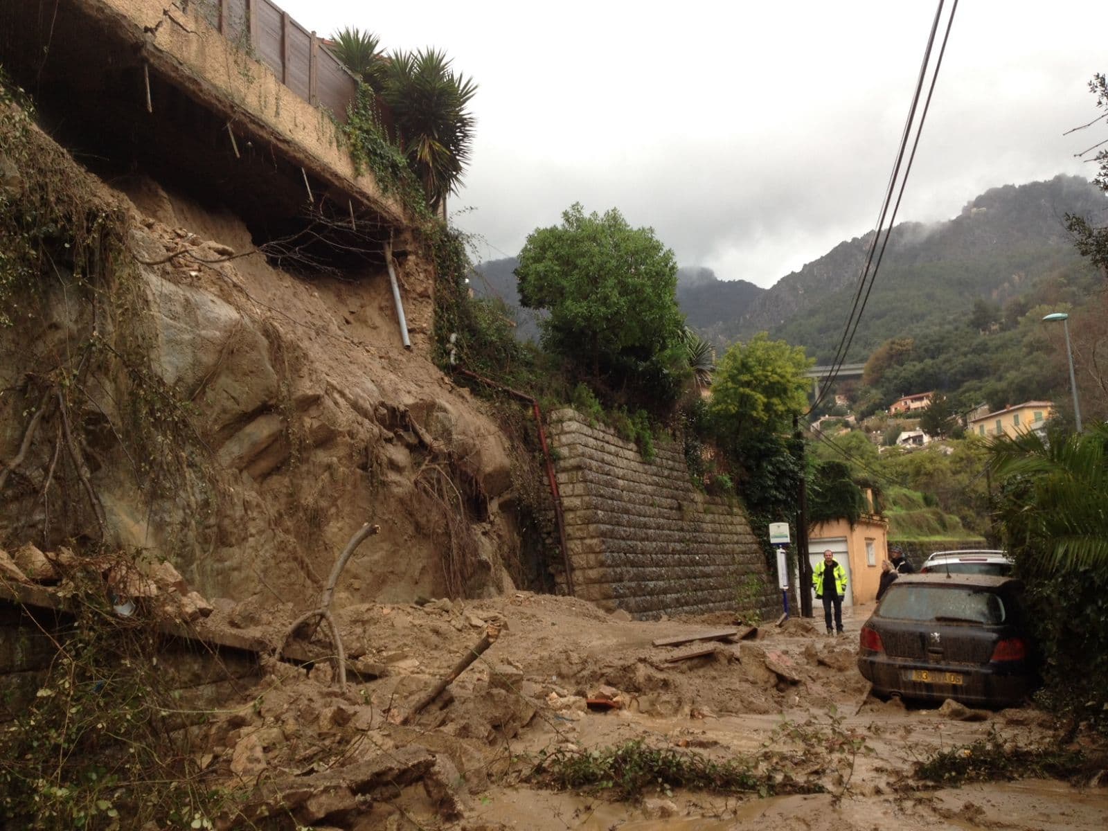 Image d'illustration pour Fortes pluies, inondations et éboulements dans les Alpes Maritimes
