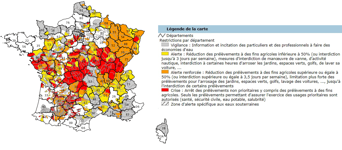 Image d'illustration pour Sécheresse et chaleur : Les forêts françaises dépérissent 