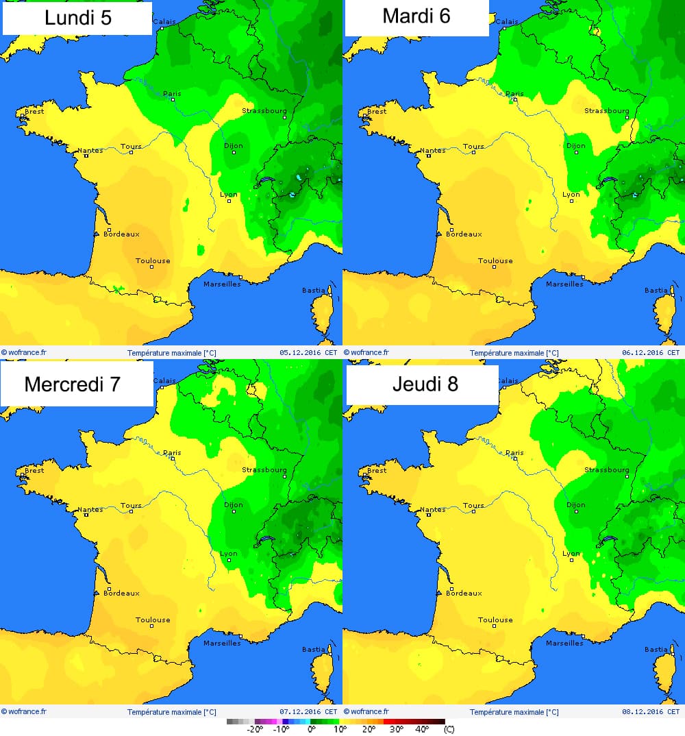 Image d'illustration pour Blocage anticyclonique : une semaine sèche et douce à venir