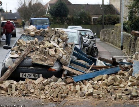 Image d'illustration pour Dépression Ulla - tempête et inondations en Bretagne