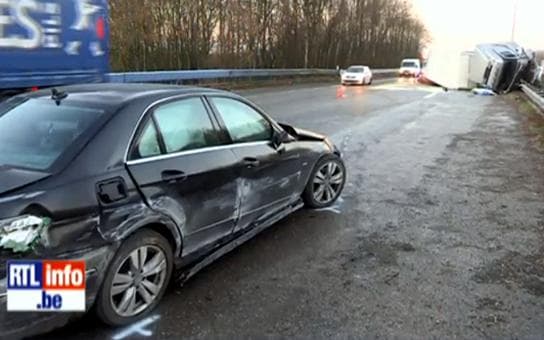 Image d'illustration pour Accidents mortels à cause du verglas en Belgique