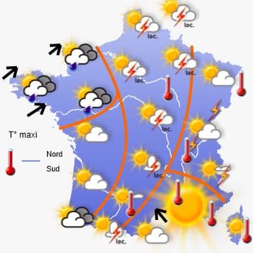 Le temps reste très mitigé sur la moitié Nord de la France 