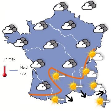 Retour de la pluie en fin de semaine et froid en vue pour la suite 