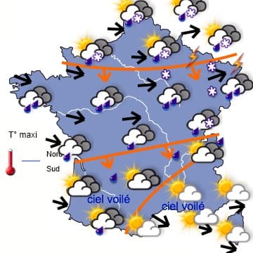 Froid humide mais pas non plus de véritable offensive hivernale (a priori)