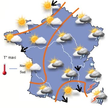 Le soleil, puis la douceur vont peu à peu s'imposer jusqu'à lundi