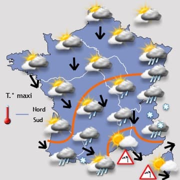 Lente amélioration sur la moitié Sud