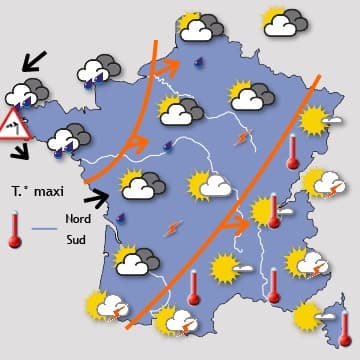 Coup de vent suivi d'un temps plus frais
