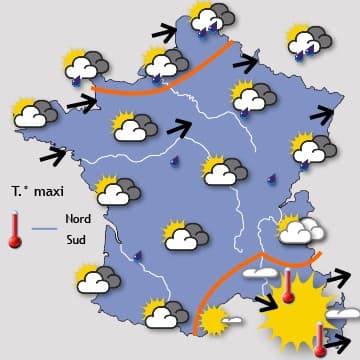 Retour envisagé d'un temps plus estival à partir de vendredi