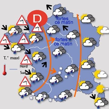 Début d'une longue période de temps sec et stable 