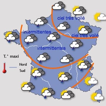 Début d'une période instable et très fraîche pour la saison ! 