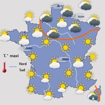 L'anticyclone cède lentement du terrain