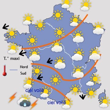 Retour des averses et des orages avant une semaine estivale ? 