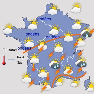 Un week-end de la Pentecôte plutôt maussade 