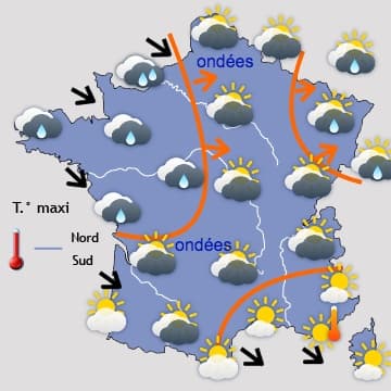 Hausse des températures mais pas de beau fixe