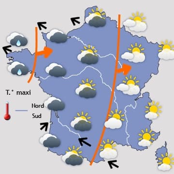 Encore une météo très agitée la semaine prochaine... 