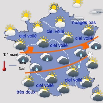 Un froid beaucoup plus sec la semaine prochaine 