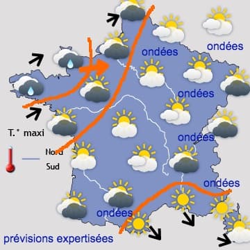 ESTIVAL sur toute la France à partir de vendredi après-midi