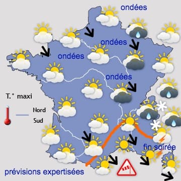Temps frais et plutôt sec dans les 10 prochains jours 