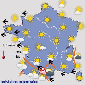 Des averses et orages bienvenus en fin de semaine 