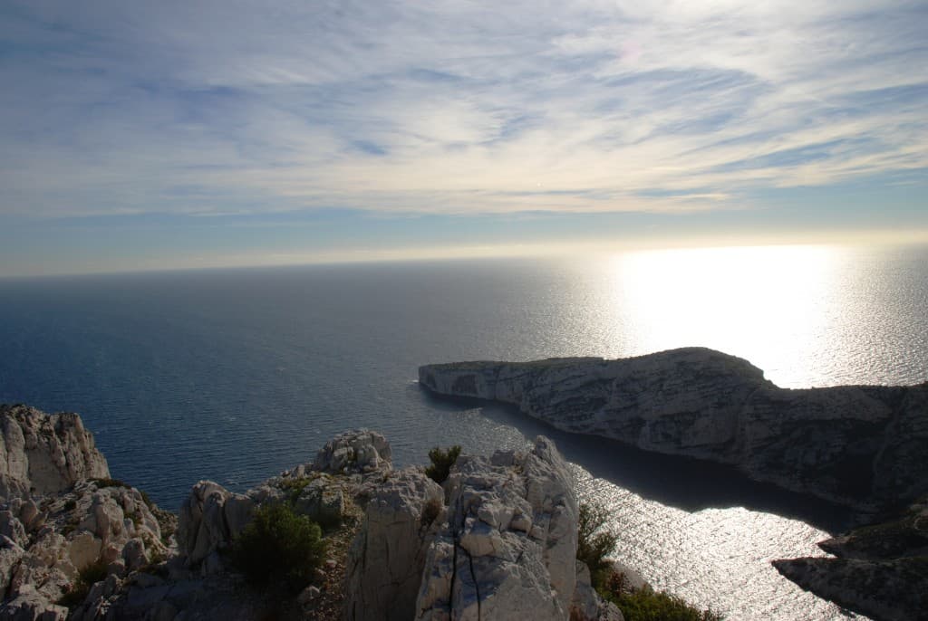 Cap Morgiou vu du belvédère de Sugiton