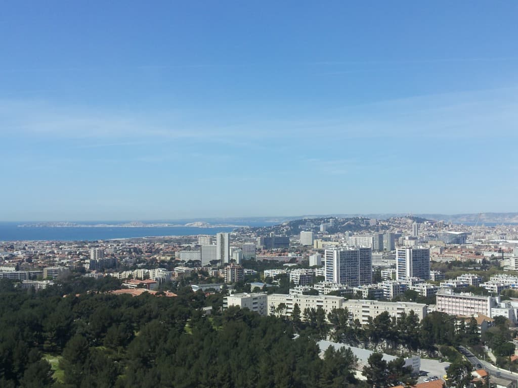 temps superbe!! ciel bleu azur