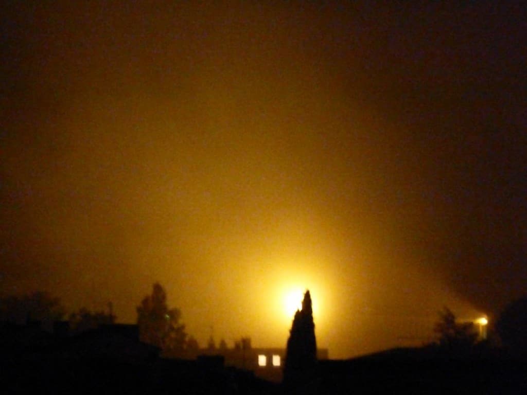 brouillard de l'aube