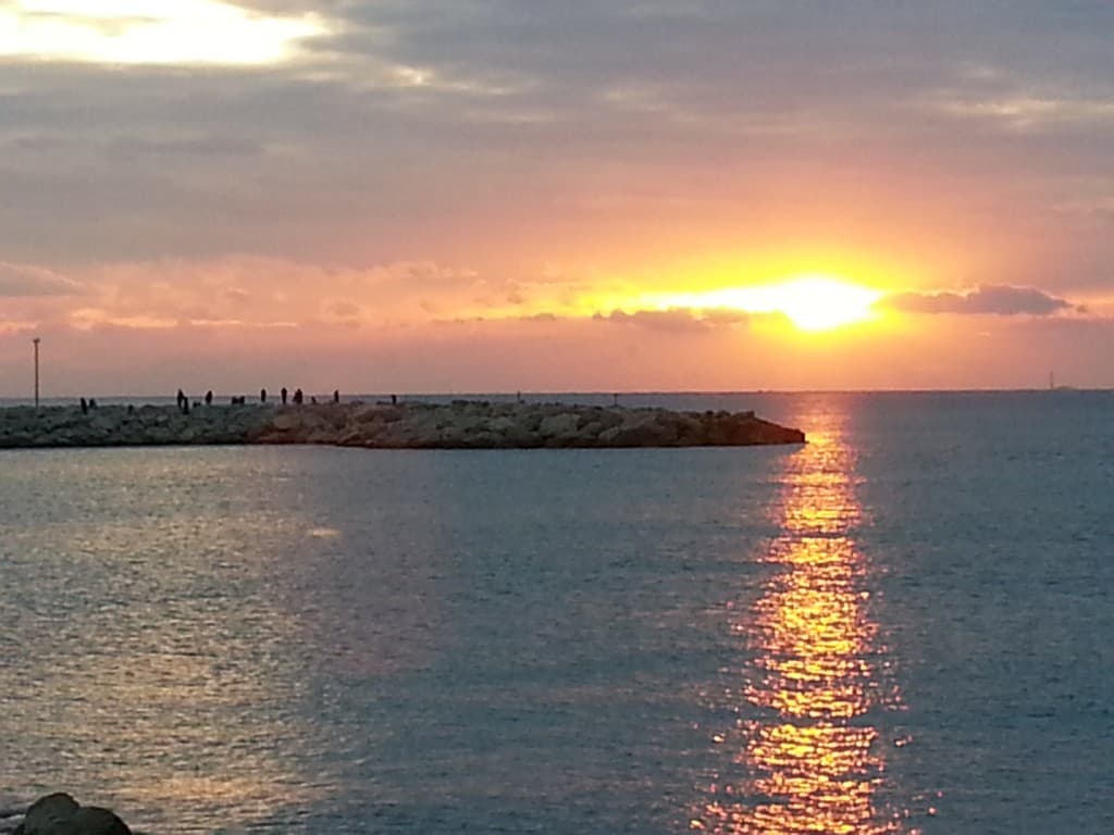 Soleil couchant...