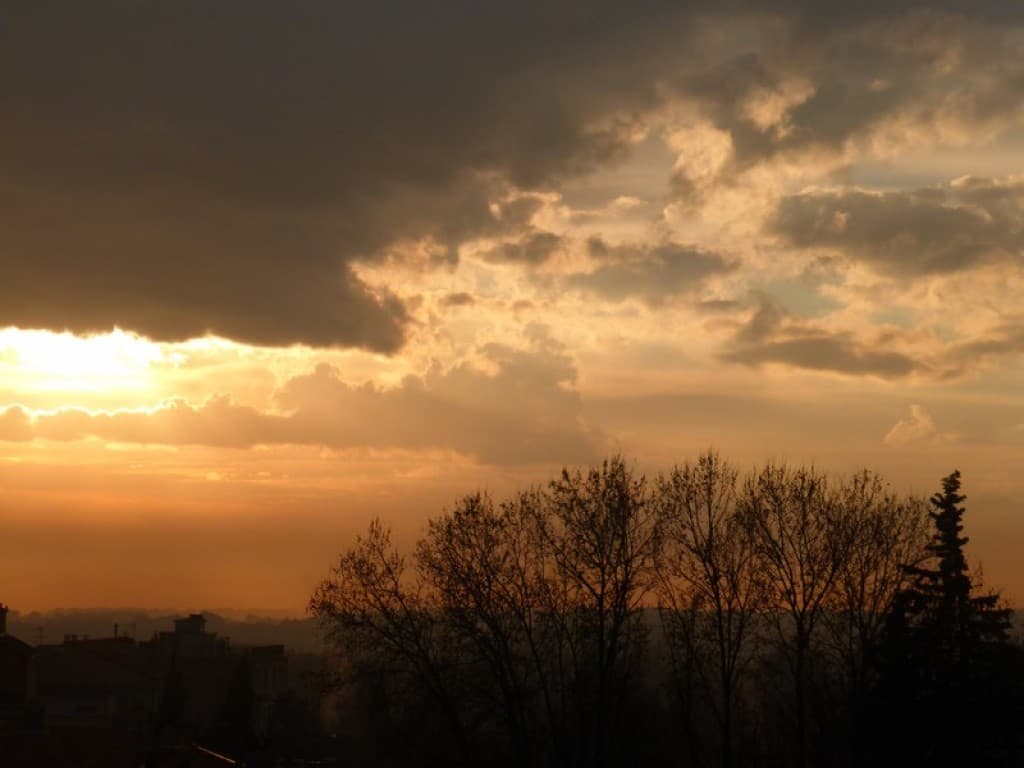 après-midi brumeuse et glaciale