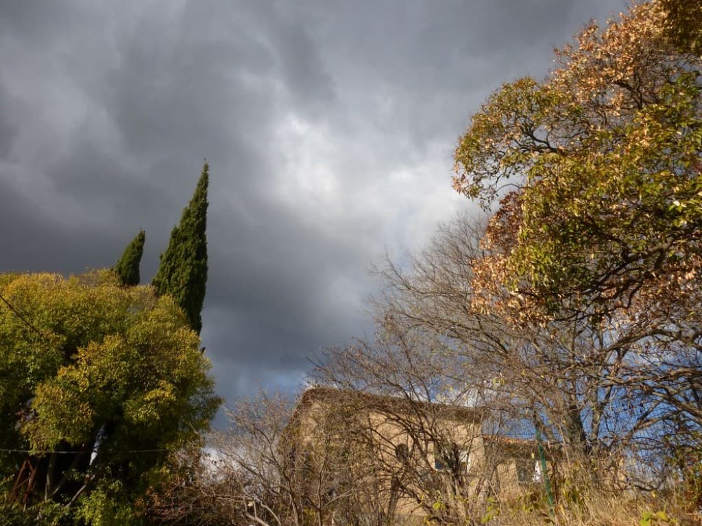 hier, avant la pluie