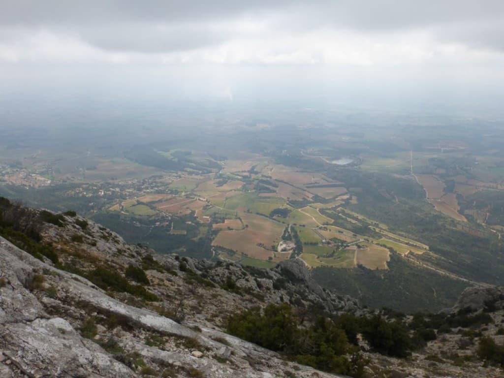 vallée de l'arc brumeuse