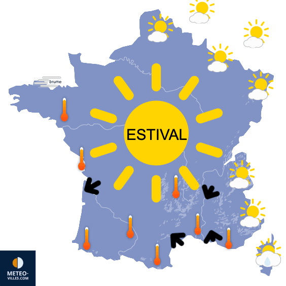 Canicule et accentuation de la sécheresse
