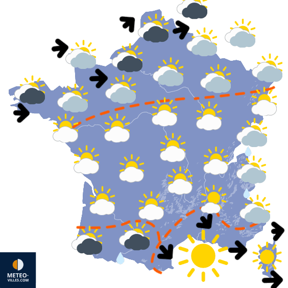 Forts orages à prévoir pour ce week-end