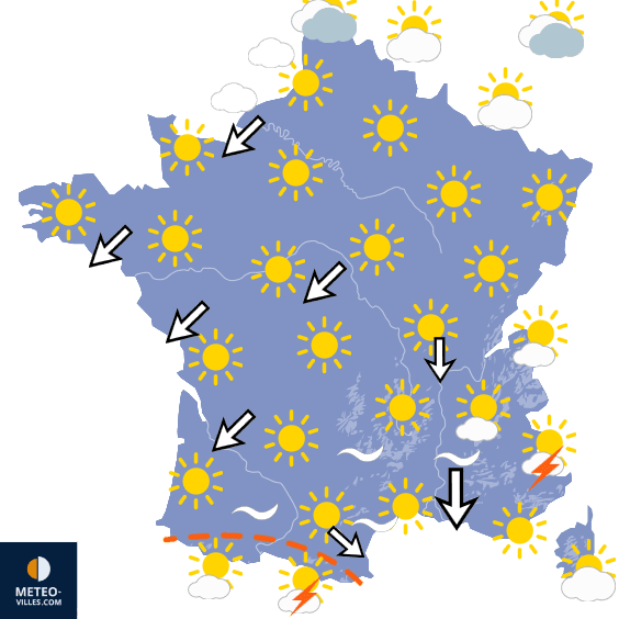 Orages ce week-end, puis menace de 4e vague de chaleur