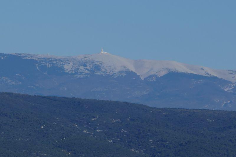 Mont Ventoux depuis petit Luberon