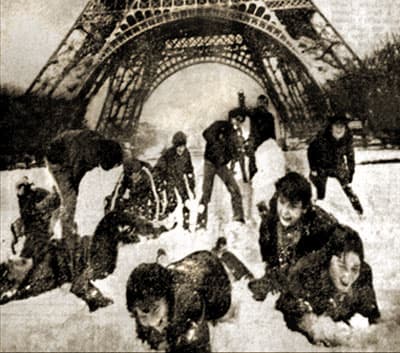 Image d'illustration pour 12/03/2013 - Neige exceptionnelle au nord de la Loire