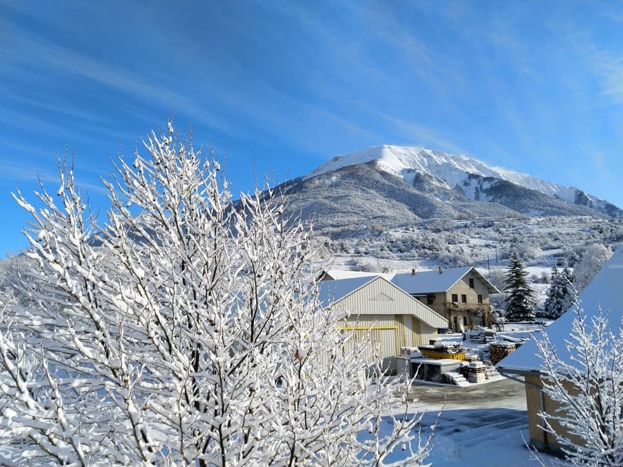 Image d'illustration pour Retour de la neige en montagne!