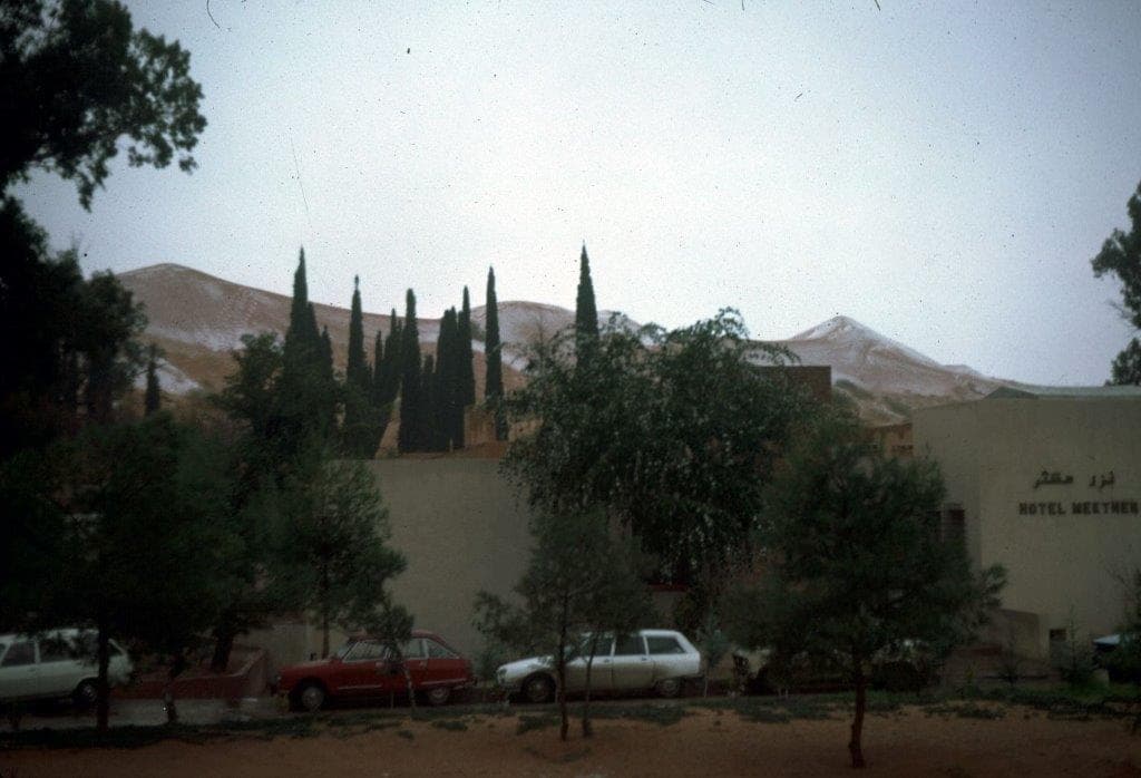 Image d'illustration pour Neige au Sahara : un phénomène rare ?