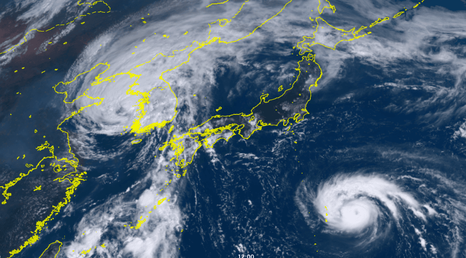Image d'illustration pour Lingling & Faxai : l'activité cyclonique également active dans le Pacifique