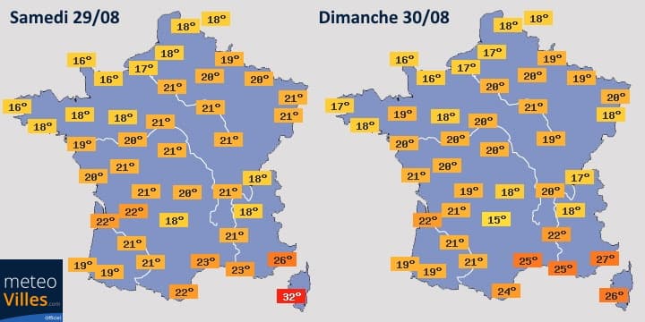 Image d'illustration pour Instabilité et fraîcheur automnale en France pour la fin août