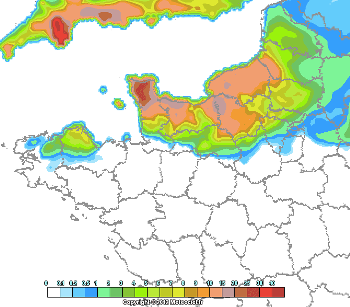 Image d'illustration pour 10/03/2013 - neige prévue dans le Nord-ouest de la France pour lundi