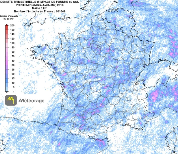Image d'illustration pour La météo au fil de l'année 2016