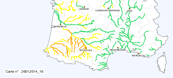 Image d'illustration pour Suivi des intempéries dans le Sud-Ouest et près des Pyrénées