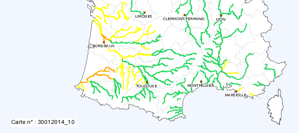 Image d'illustration pour Suivi des intempéries dans le Sud-Ouest et près des Pyrénées