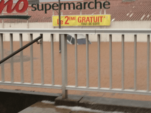 Image d'illustration pour Fortes pluies et orages près de la Méditerranée