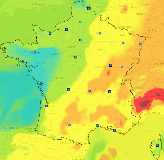 Image d'illustration pour Bilan des pics de pollution à l'ozone du 15 au 18 juillet