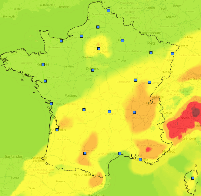 Image d'illustration pour Bilan des pics de pollution à l'ozone du 15 au 18 juillet
