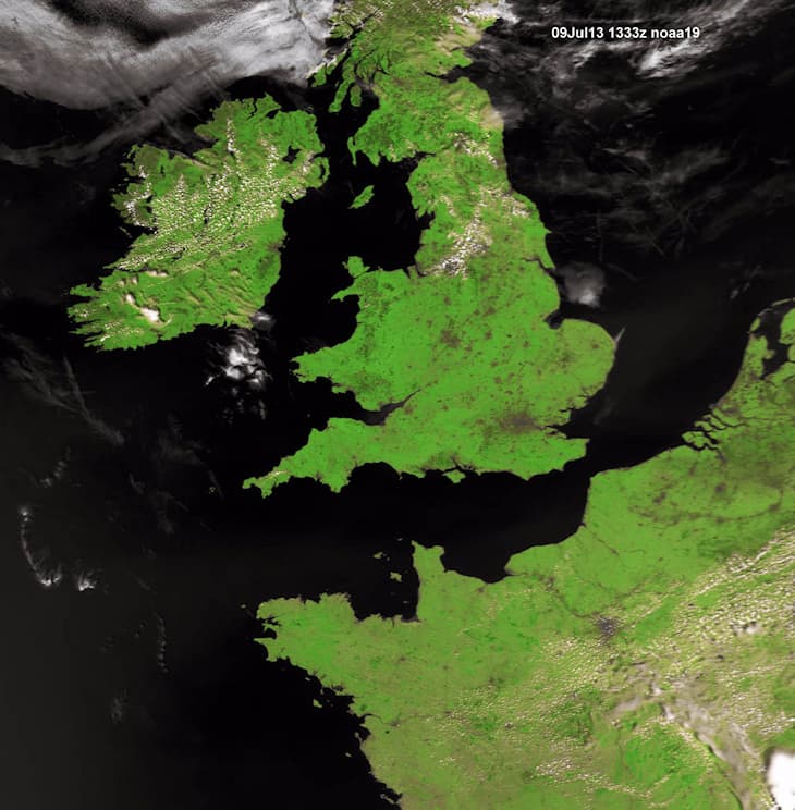 Image d'illustration pour Belle période ensoleillée du Nord-Ouest aux Iles Britanniques